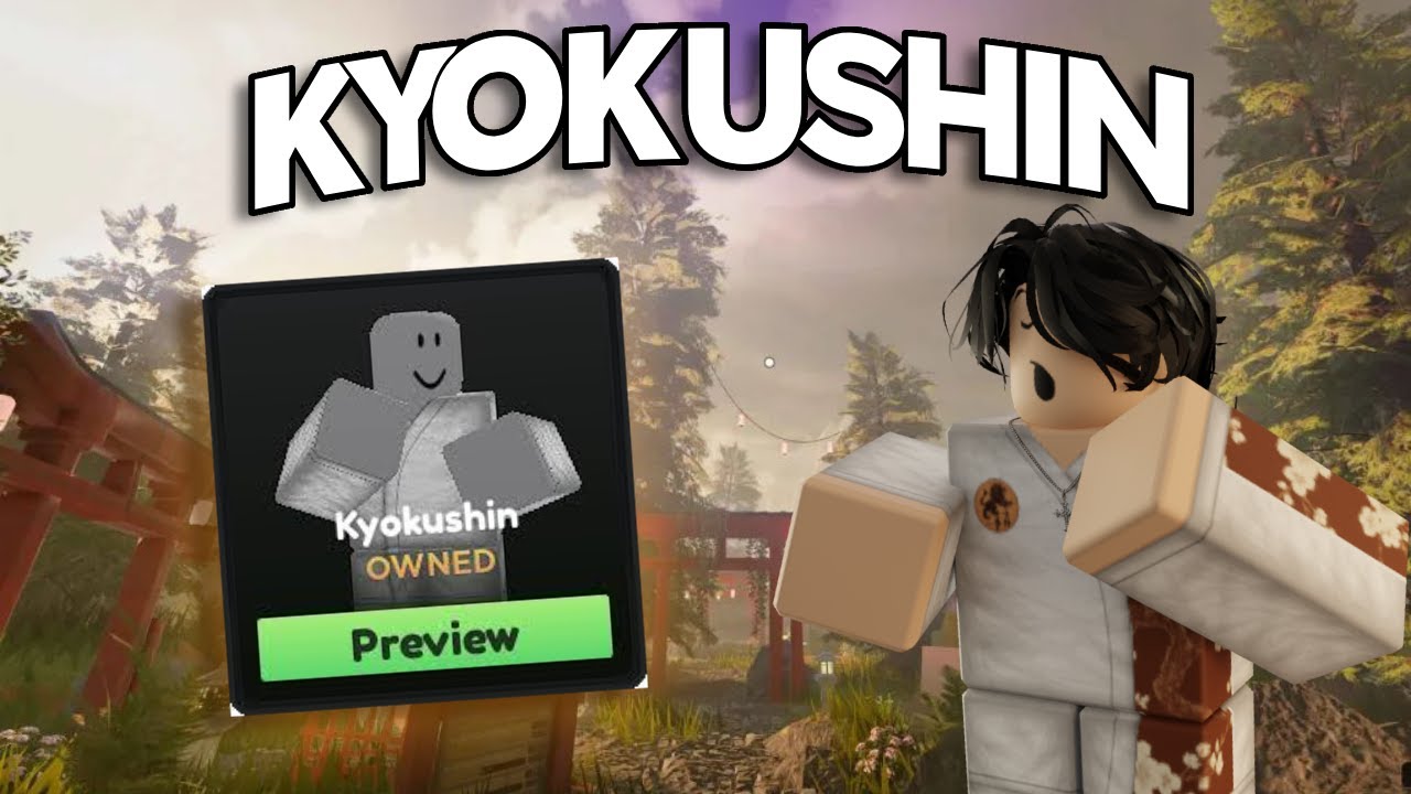 So i tried KYOKUSHIN in Roblox Karate!