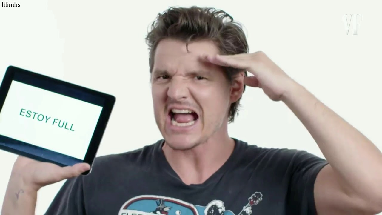 Pedro Pascal being the goofiest kid alive for 5 minutes straight