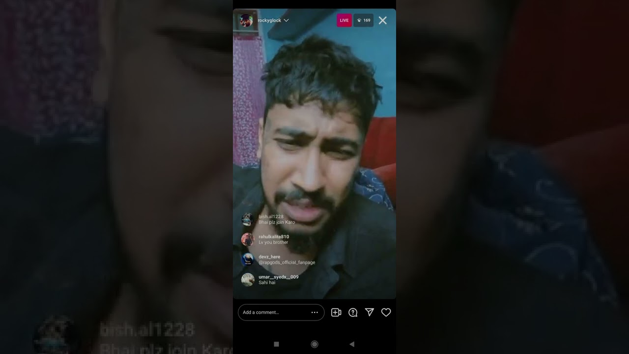 Rocky glock angry on mc insane 🤬🤬🤬🤬🤬🤬🤬 | Insta live 🔥🔥🔥||