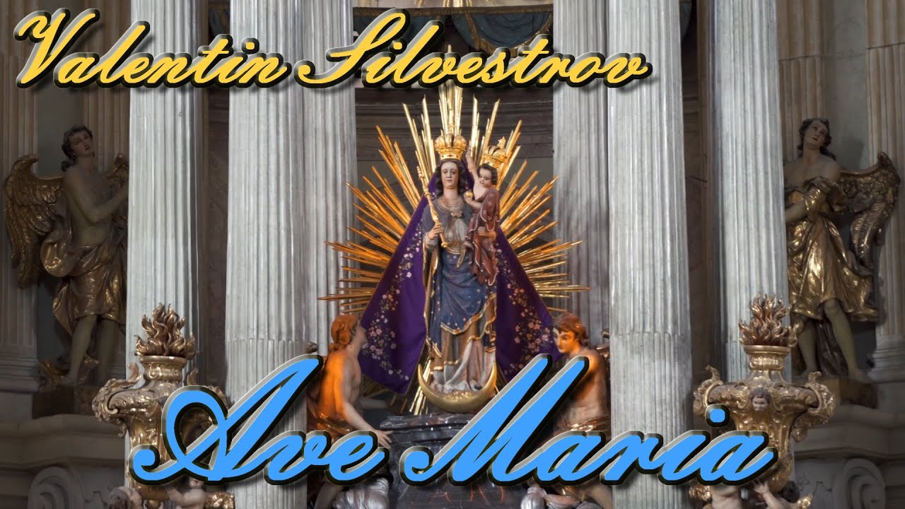 Valentin Silvestrov: Ave Maria - transcribed for mezzo-soprano,baryton and organ