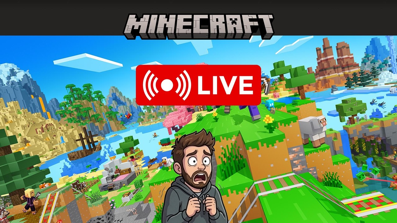 Minecraft LIVE 9 Survivalowa emerytura 30-latka 🌲 Minecraft na luźno i bez spiny