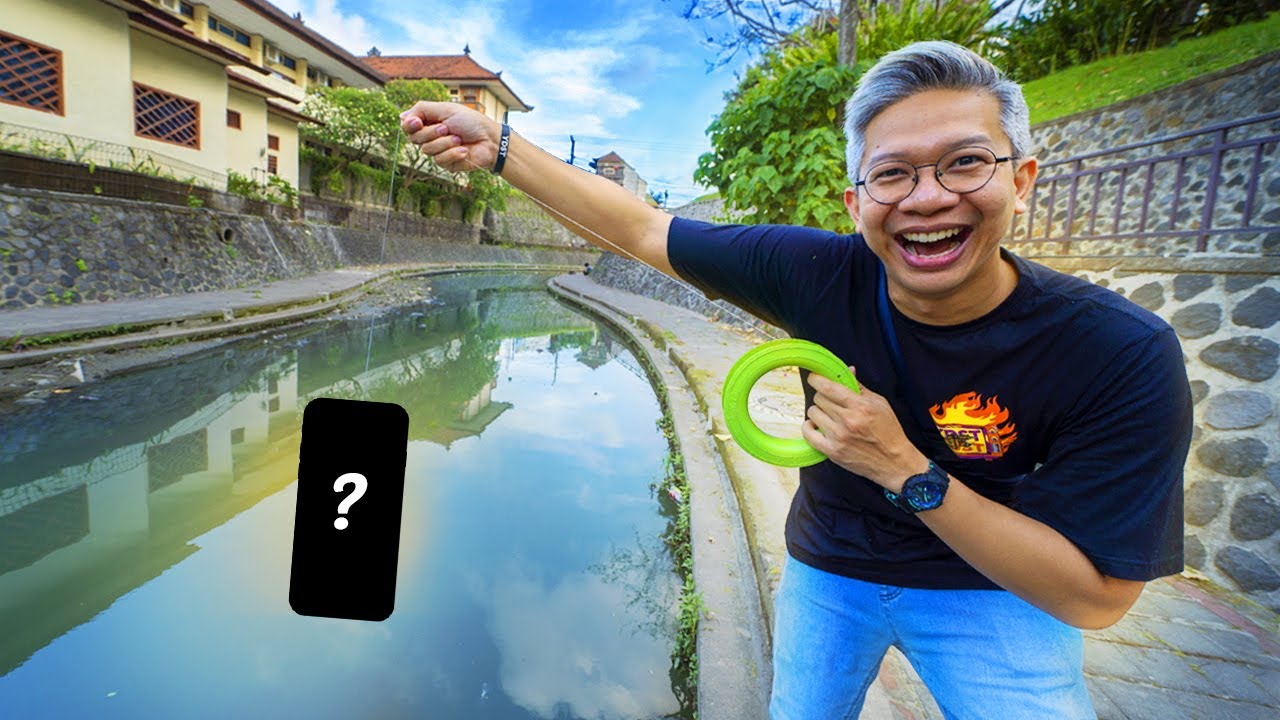 MANCING DI SUNGAI PAKAI MAGNET!!
