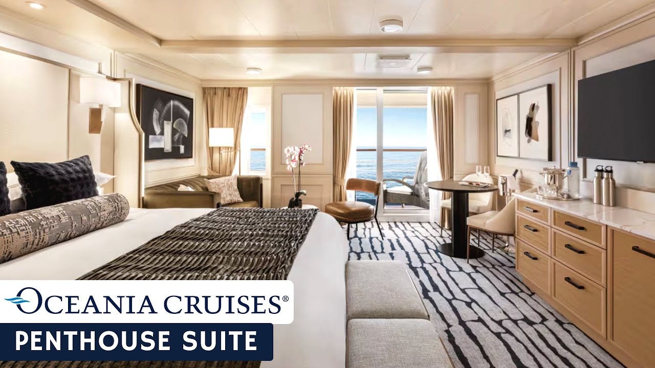 Oceania Marina | Penthouse Suite Full Walkthrough Tour & Review | 4k