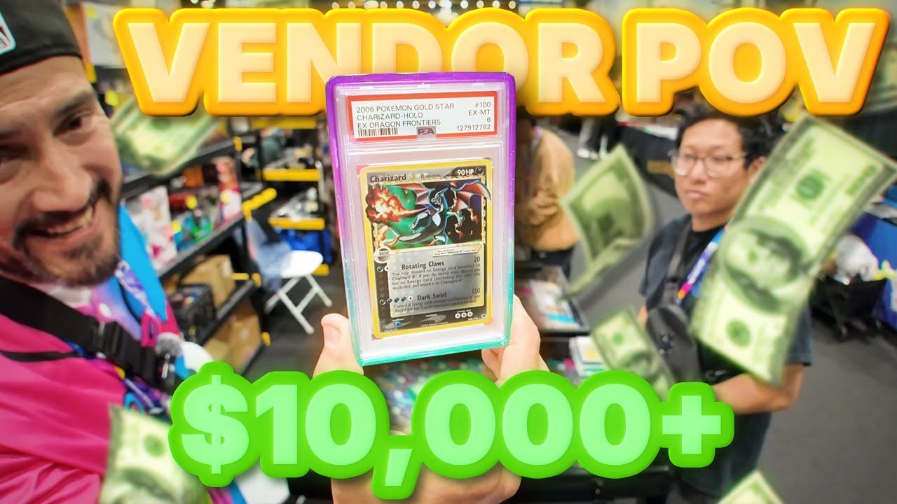 NOT THE GOLD STAR CHARIZARD... | Pokemon Vendor POV