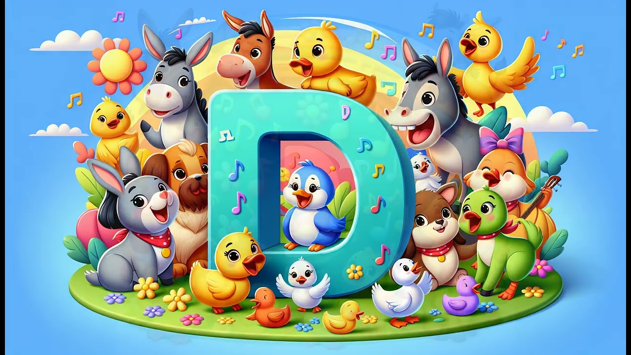 Letter D Sings
