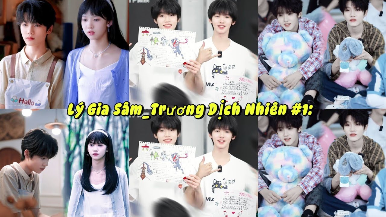 [TikTok🌼] 🎊 Lý Gia Sâm_Trương Dịch Nhiên #1| Tự nhiên LỤY SâmNhiên wãii òoo