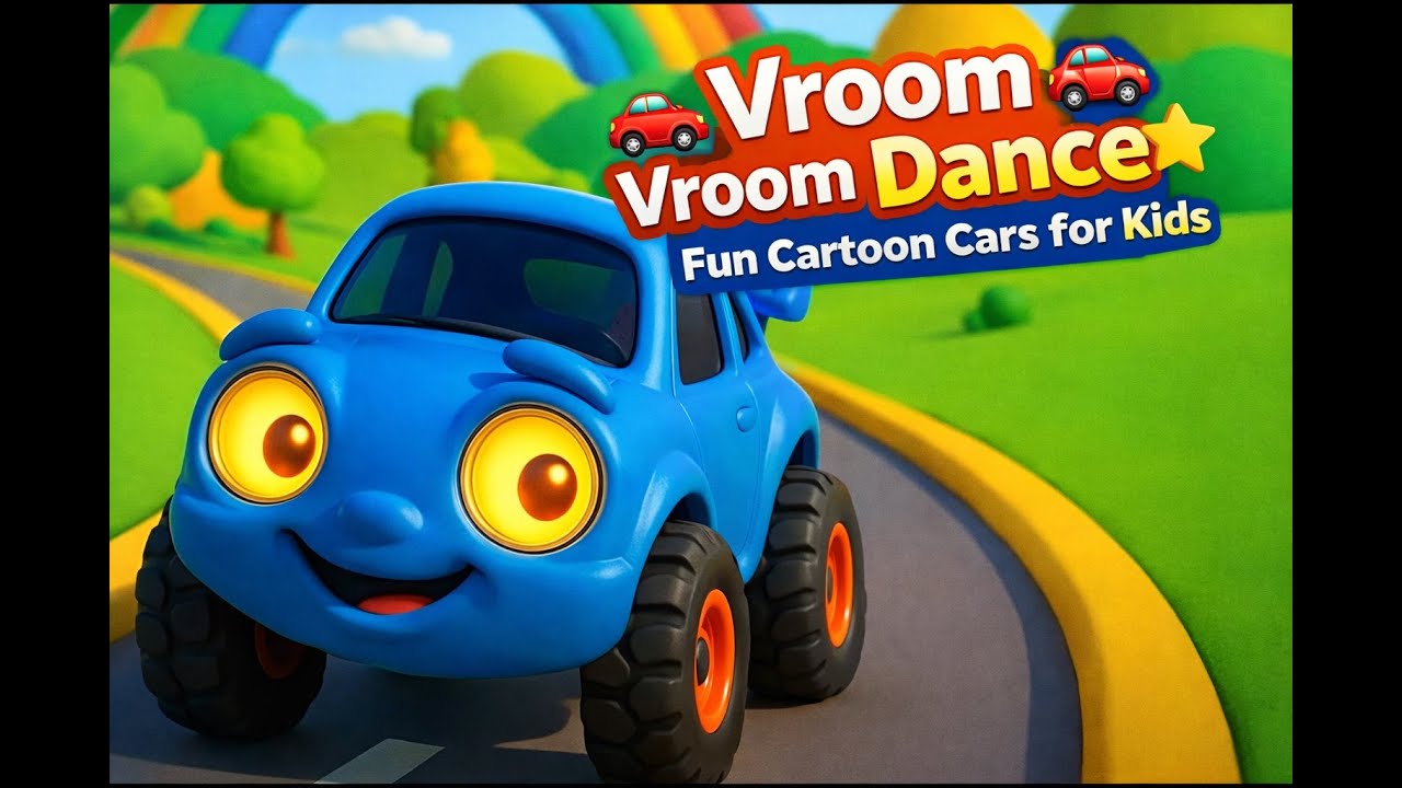 Vroom Vroom Dance – Fun Cartoon Cars for Kids