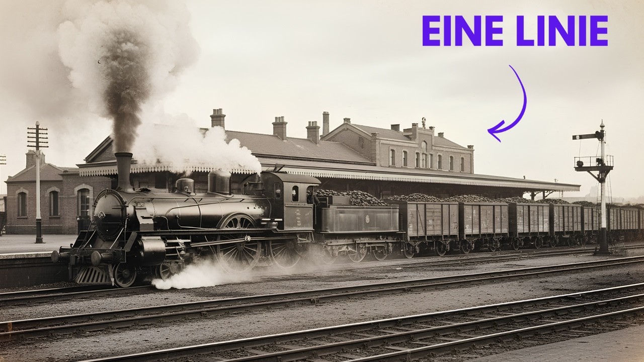 Wie eine einzige Eisenbahnlinie das industrielle Herz Deutschlands veränderte?