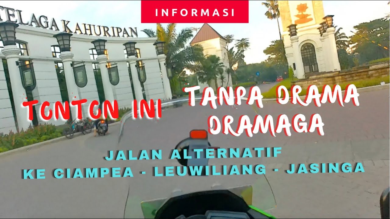 Alternatif Ke Leuwiliang Bogor Lewat Telaga Kahuripan || Bebas Macet Dramaga hingga Cibatok