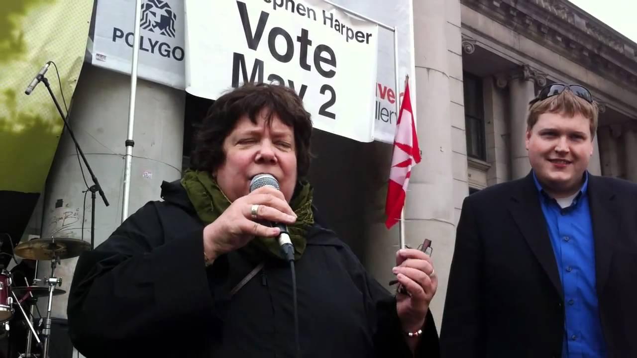 Libby Davies Says NO to the War on Drugs at Vancouver 4/20