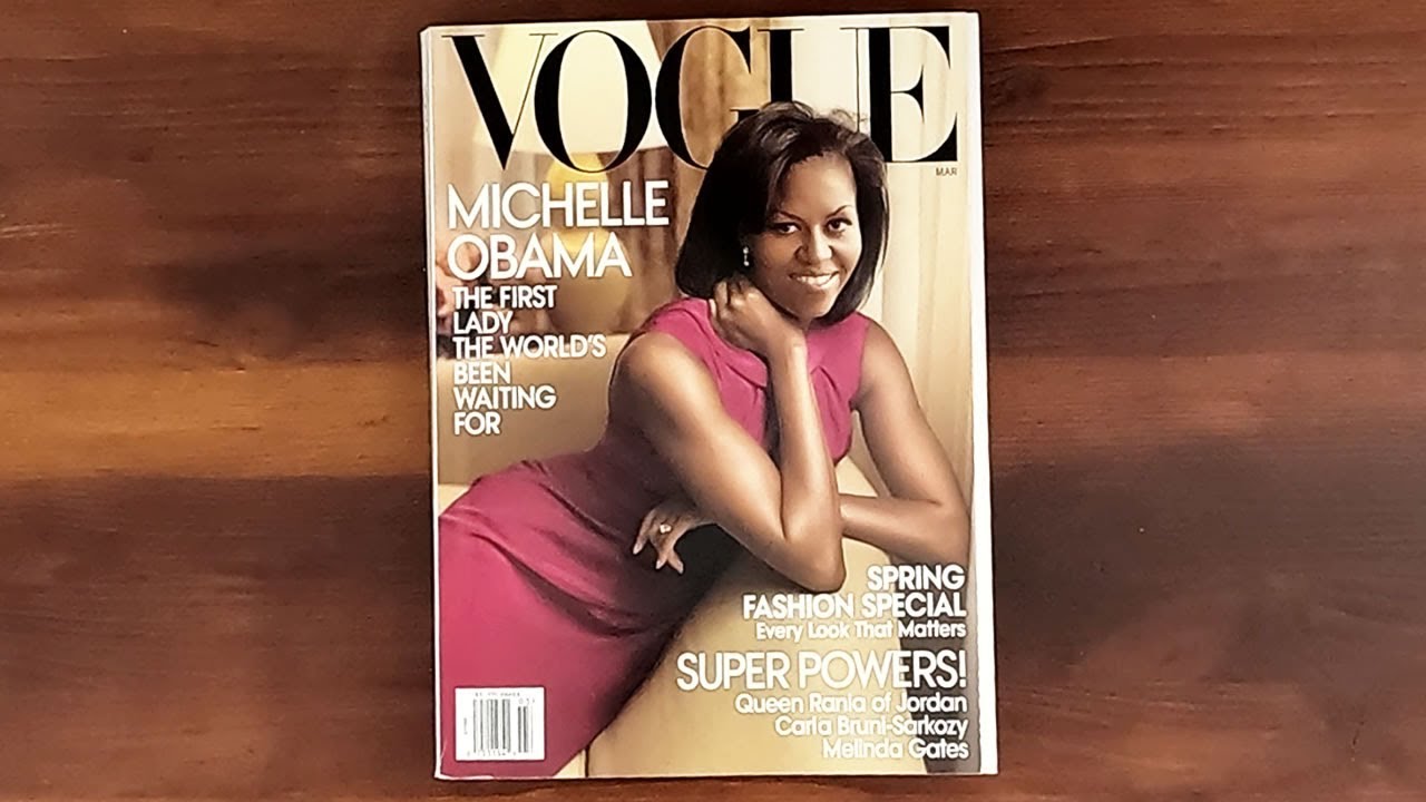 2009 March ASMR Magazine Flip Through: Vogue w Michelle Obama, Jennifer Connelly