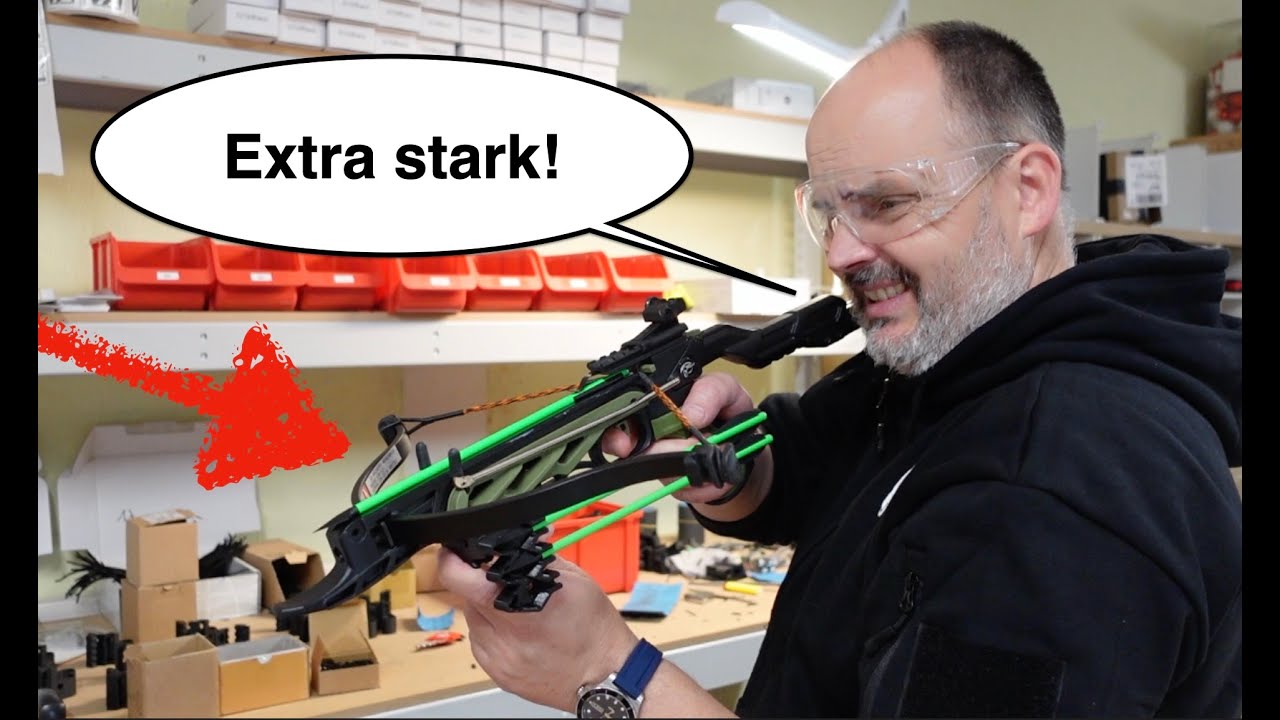 Tuning: Extra Starke Alligator Armbrust selber machen