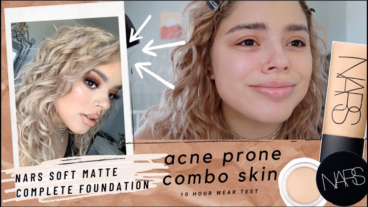 NEW NARS SOFT MATTE FOUNDATION & CONCEALER FIRST IMPRESSIONS + WEAR TEST | ACNE PRONE TEXTURED SKIN