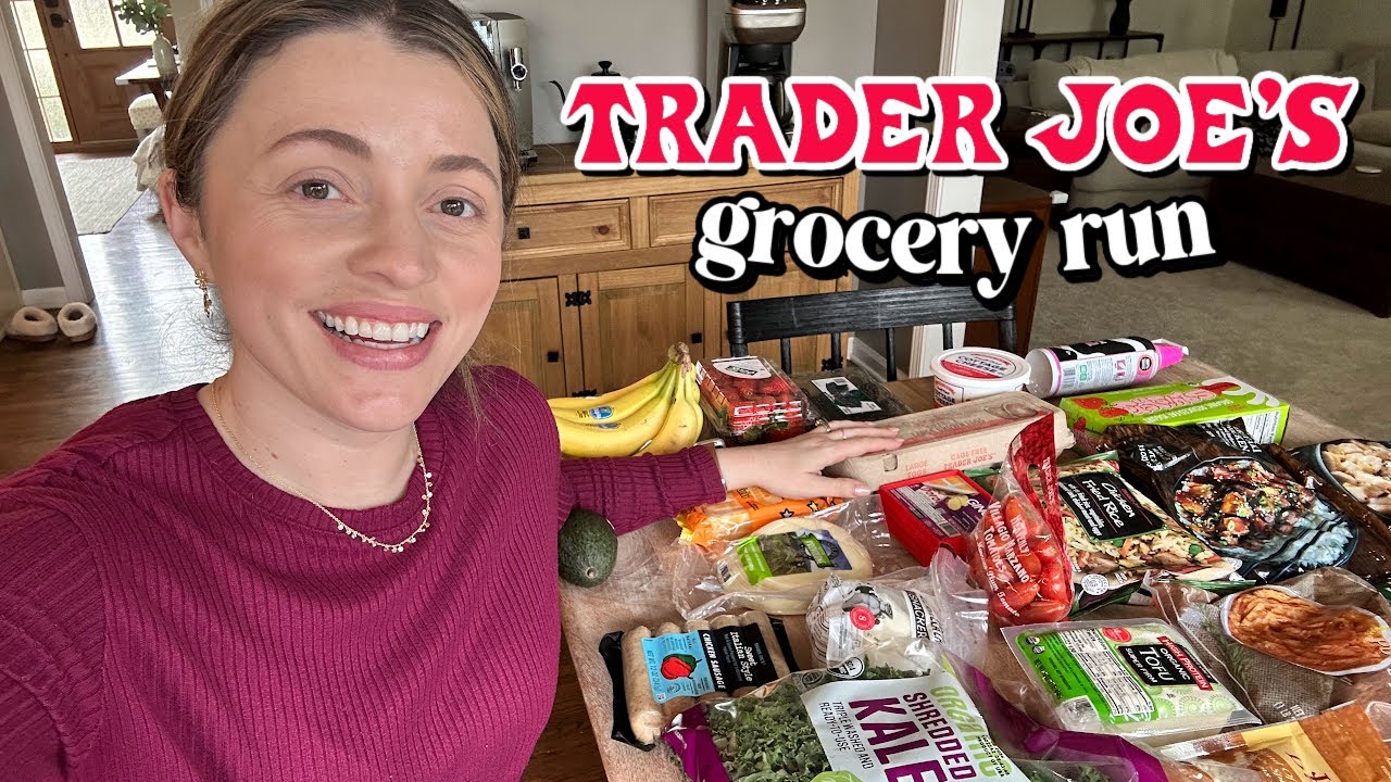 Trader Joe's: поход за продуктами + идеи для быстрого перекуса