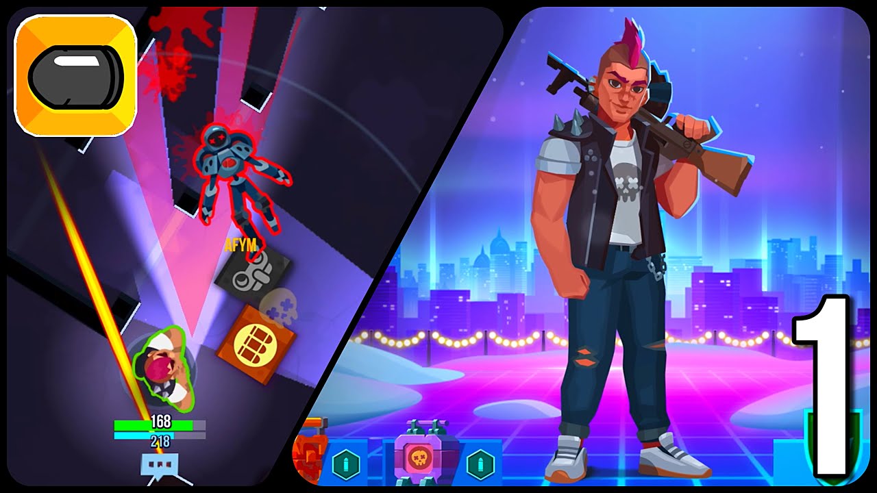 Bullet Echo - Gameplay Walkthrough Part 1 (iOS, Android)