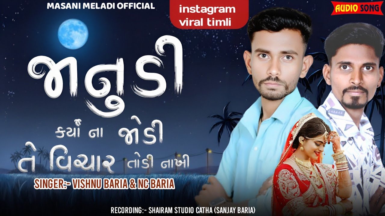 Vishnu Baria NC BARIA New timli 2026 || જાનુડી કર્યો ના તે વિચાર જોડી તોડી નાખી 2026 || viral timli 