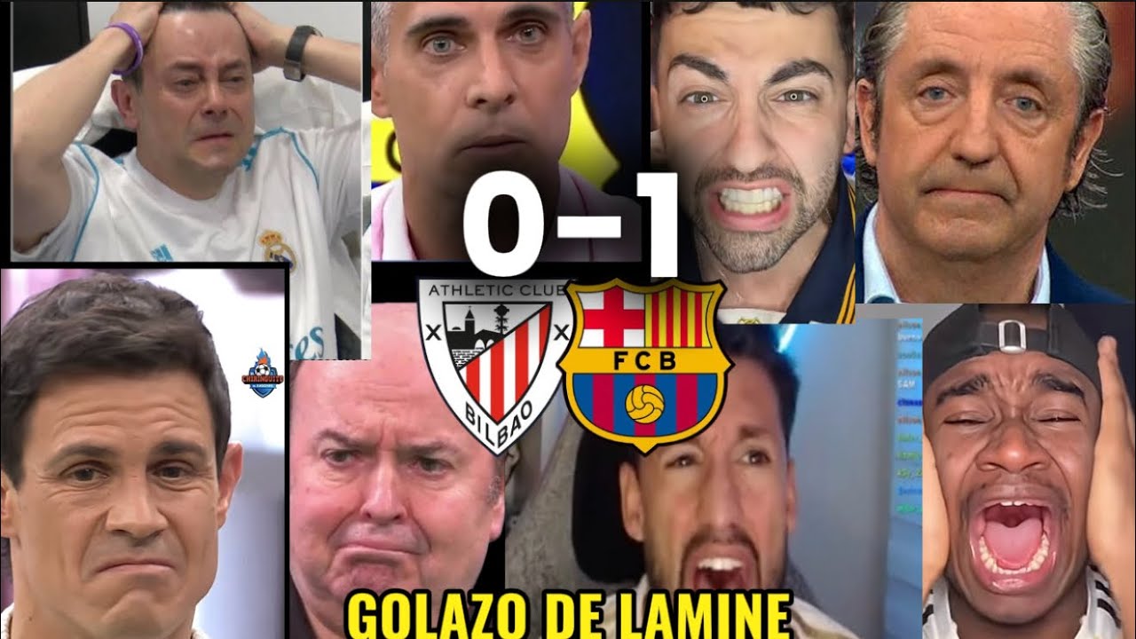 😂LOS MEJORES LLOROS Y REACCIONES MADRIDISTAS😂EN LA VICTORIA DEL BARCELONA!!