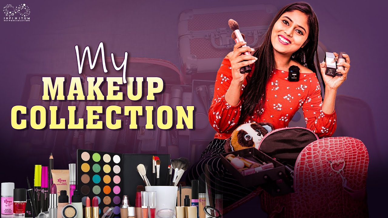 My Makeup Collection || Actress Maheswari || Magnetic Mahi || Infinitum Media