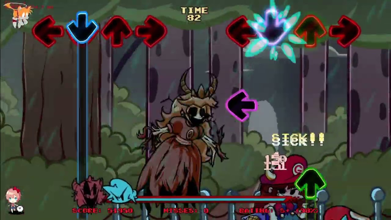 Friday Night Funkin Mario's Madness V2 - Dark Forest Showcase (gfc)