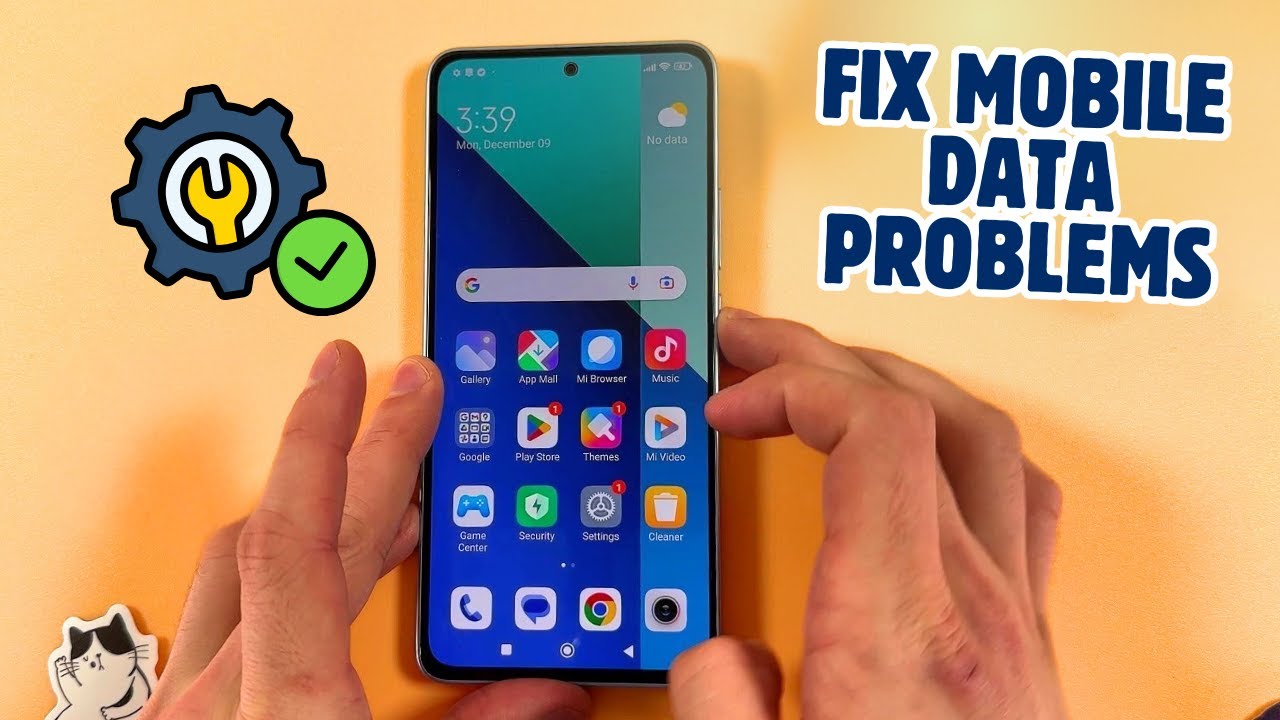 Как исправить проблемы с мобильными данными на Redmi Note 13
