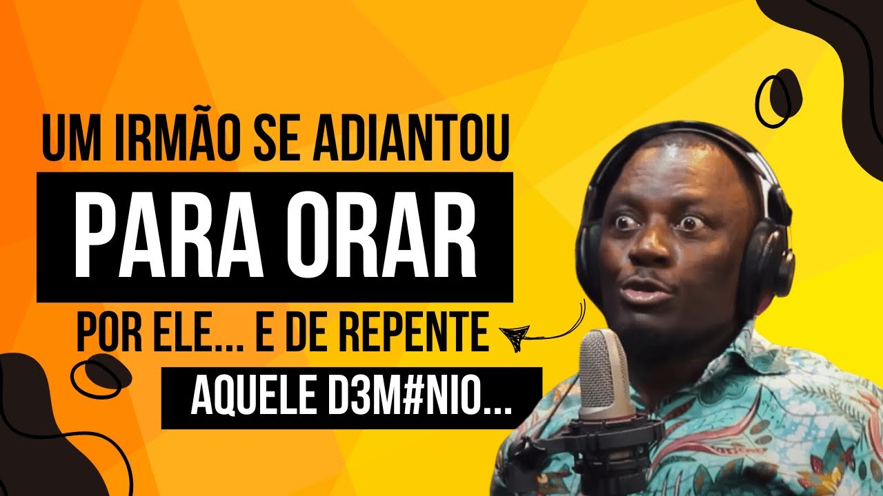 "Um irmão se adiantou para orar por ele... e se azarou!" 😨