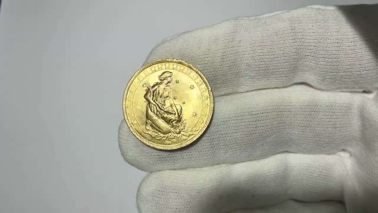 Moeda do Brasil: 1000 Réis 1927 - Flor de Cunho Excpecional  - Bronze Alumínio