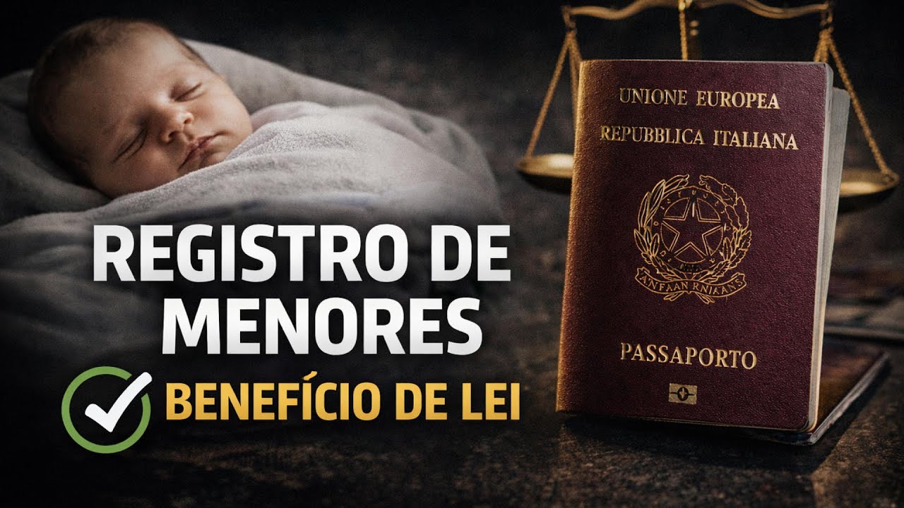 Cidadania Italiana Para Menores de Idade - Benefício de Lei para Filhos de Cidadãos Italianos