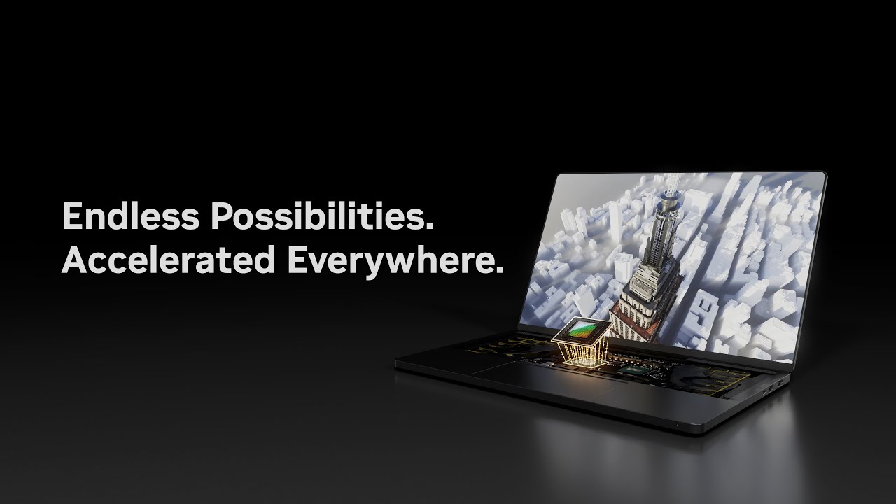 Endless Possibilities Accelerated Anywhere - NVIDIA RTX in Professional Laptops