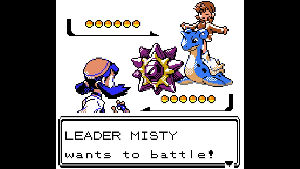 Pokémon Crystal Legacy Misty Gym Battle