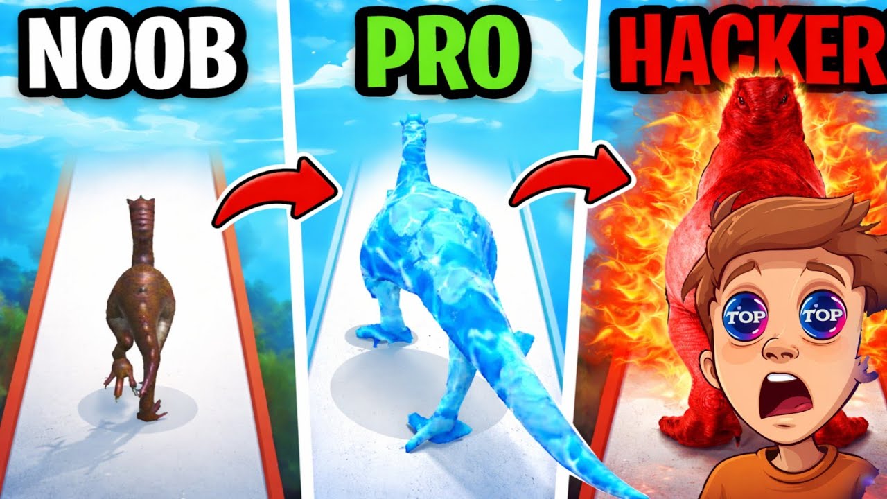Is This THE BIGGEST Dino Evolution Run 3D? 