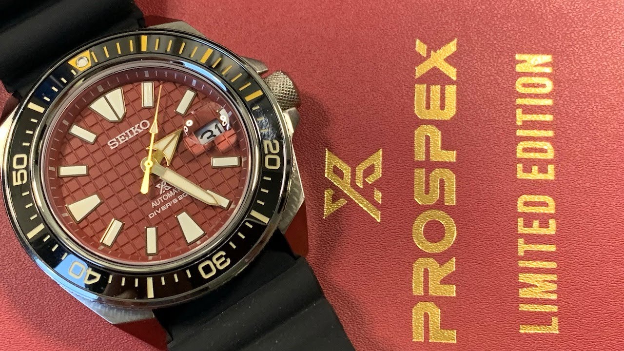 Seiko Latest Samurai (Shu Iro) Full Review