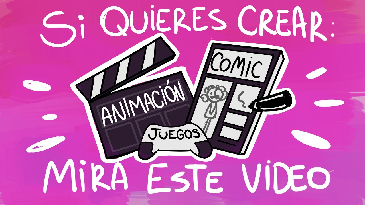Si quieres crear tu serie animada o tu comic mira este video