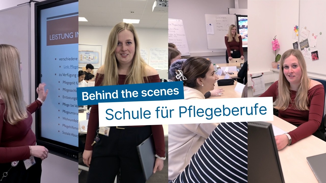 Behind the Scenes: So sieht moderne Pflegeausbildung aus – Mareike nimmt Sie mit!