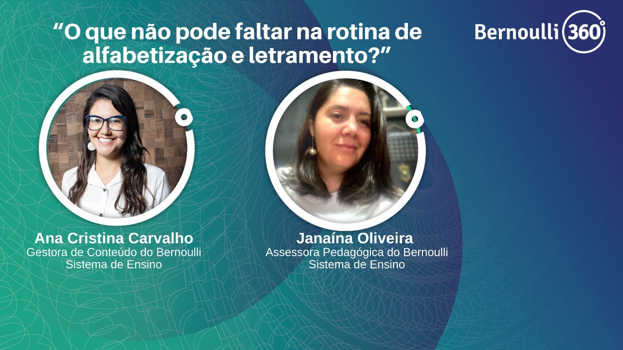 “O que não pode faltar na rotina de alfabetização e letramento?”