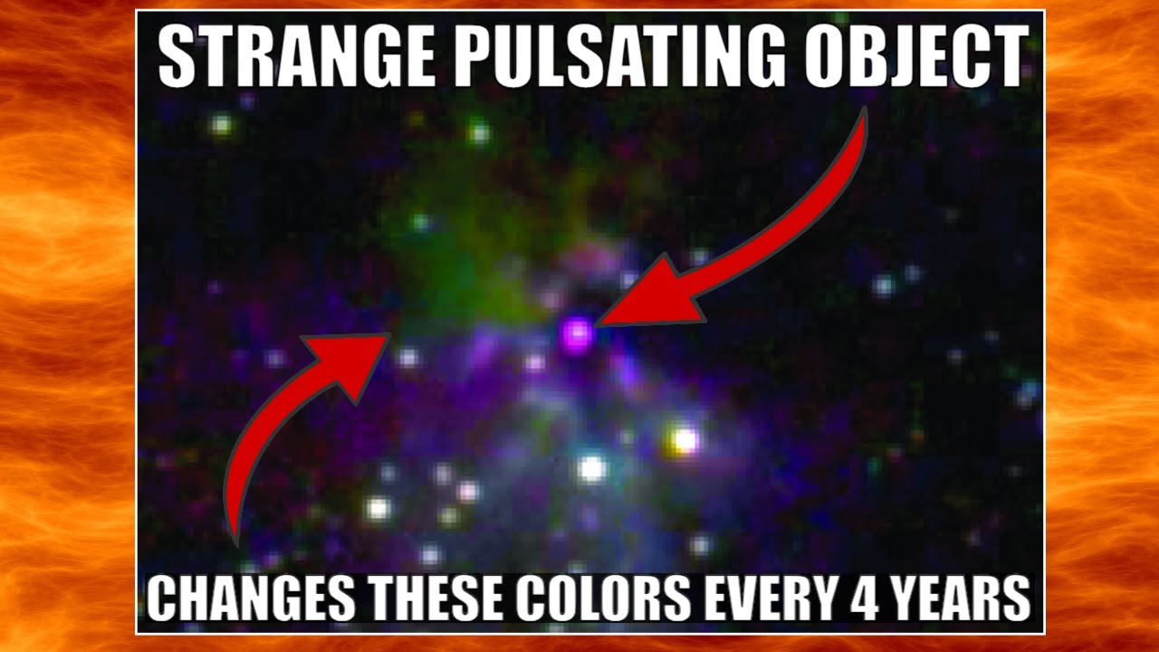 Mysterious Nebula That Changes Colors Every 4 Years