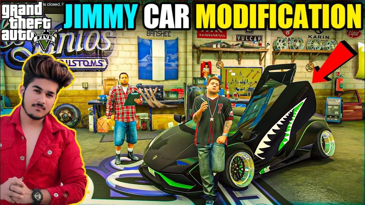 GTA 5: МАЙКЛ И ДЖИММИ ДЕЛАЮТ ПЕРВУЮ В МИРЕ МОДИФИЦИЮ СУПЕРМАШИНЫ ДЖИММИ 🔥