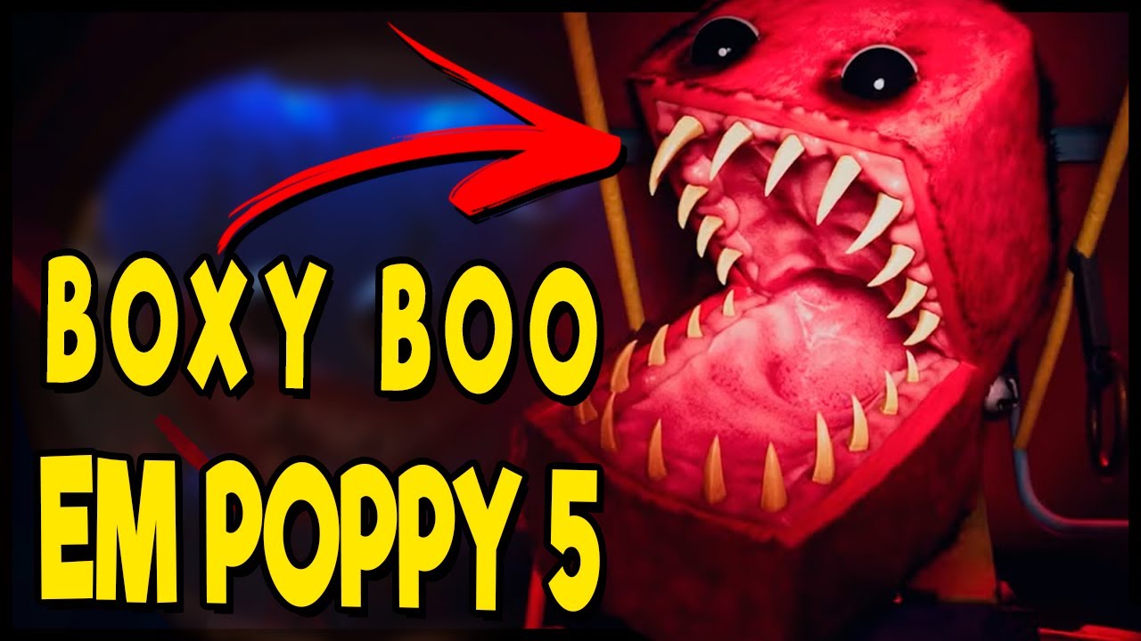 Refutando a teoria de Boxy Boo em Poppy Playtime 5