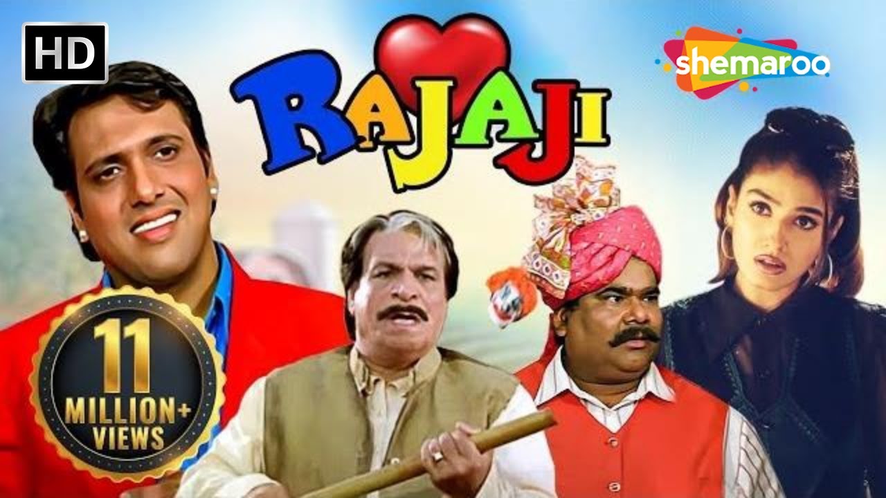 Rajaji Full Movie | Superhit Comedy Movie | Govinda  - Raveen Tandon - Satish Kaushik