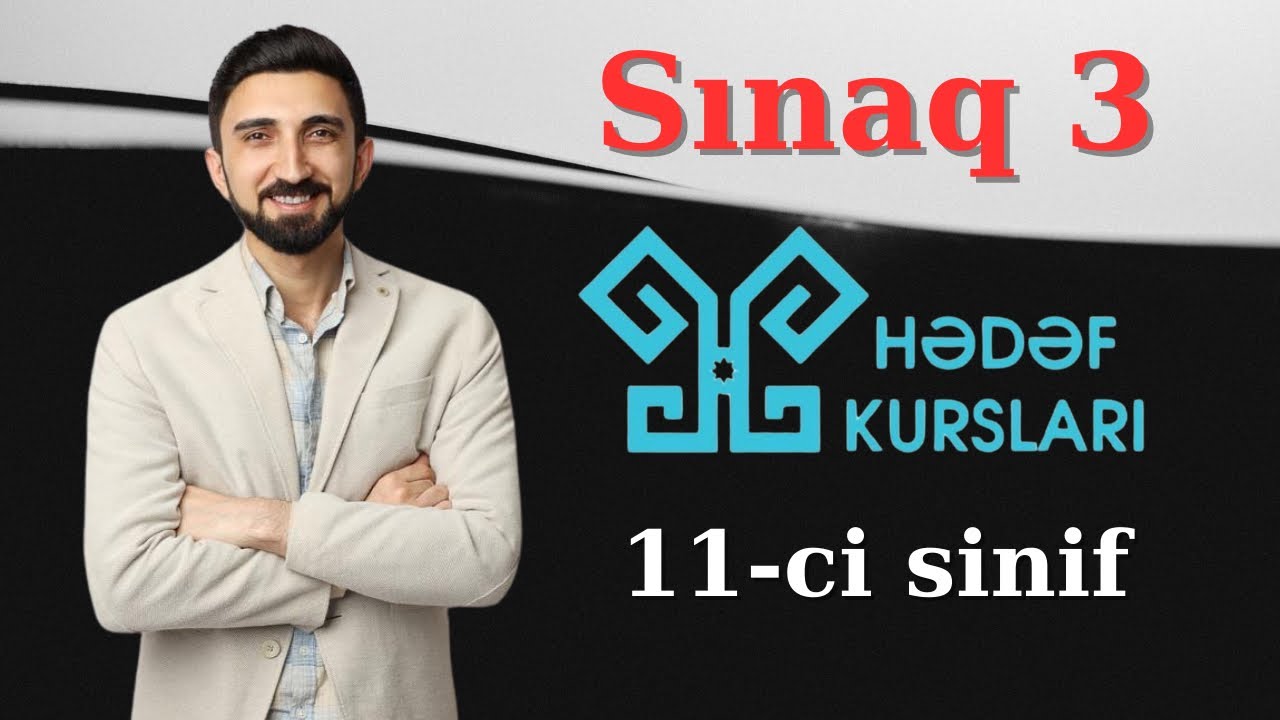 12 Yanvar 2025-ci il Hədəf sınağı 11-ci sinif 1 və 4-cü qrup fizika suallarının izahı.  #hədəf