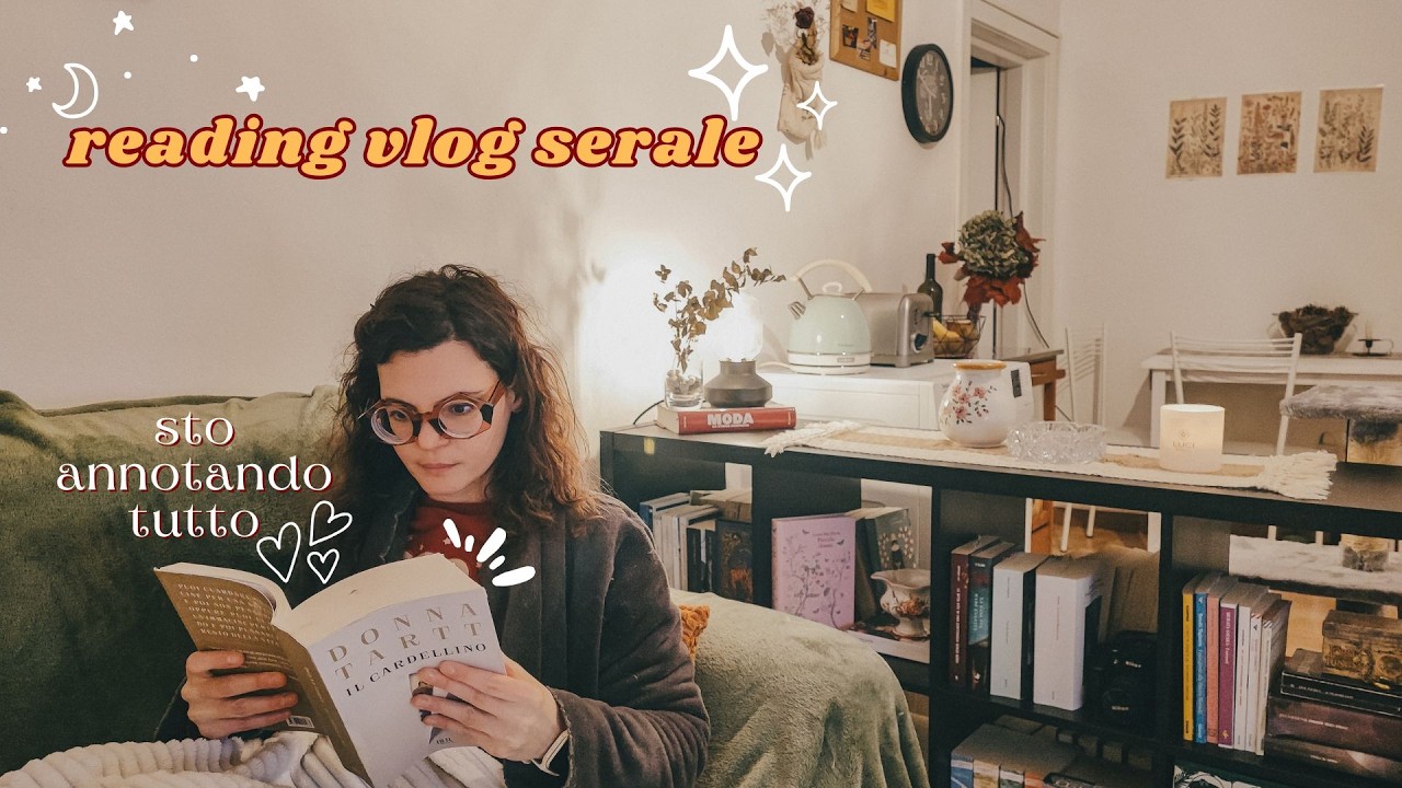 Reading vlog serale 📖🐦 Il cardellino | Annotazioni e impressioni #89
