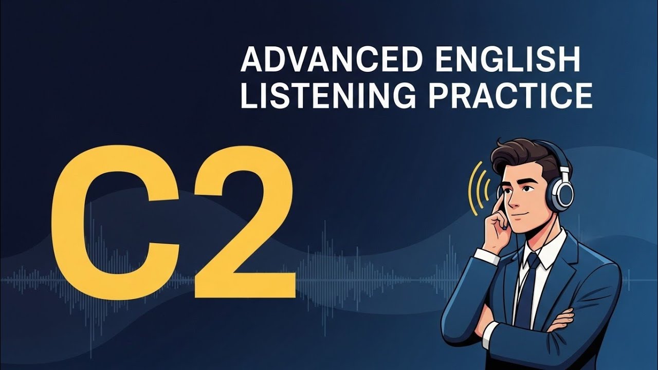 🎧 C2 Advanced English Listening Practice | Native-Level Conversations