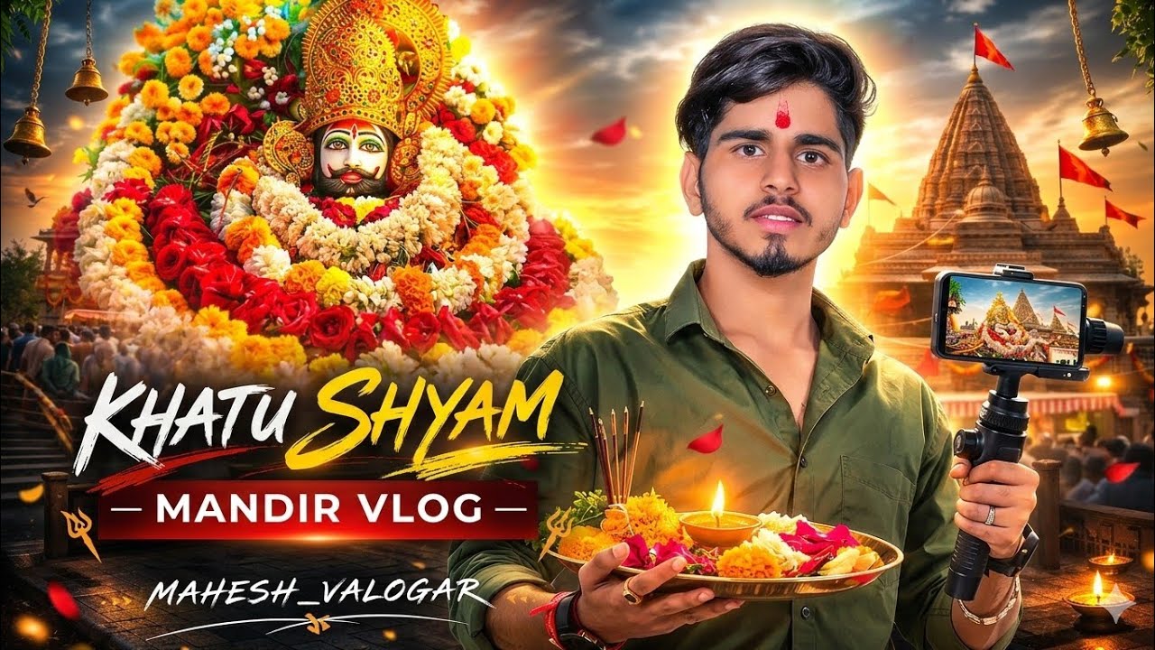 Khatu Shyam Mandir: Baba ne bula hi liya! 😍 !! My First Khatu Shyam Vlog !! @mahesh_valogar