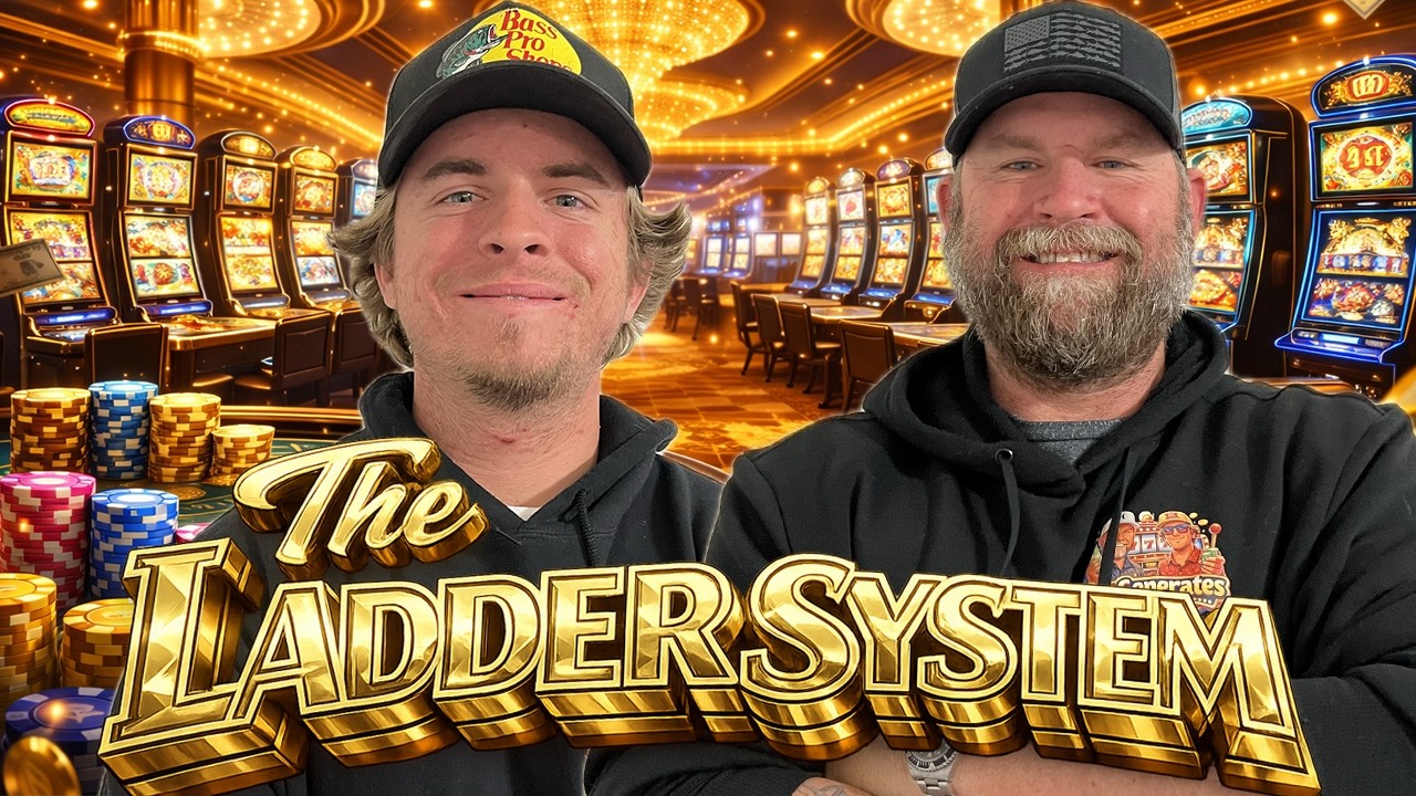 We Tried the LADDER SYSTEM… and Climbed All the Way to $5 Spins! 😳
