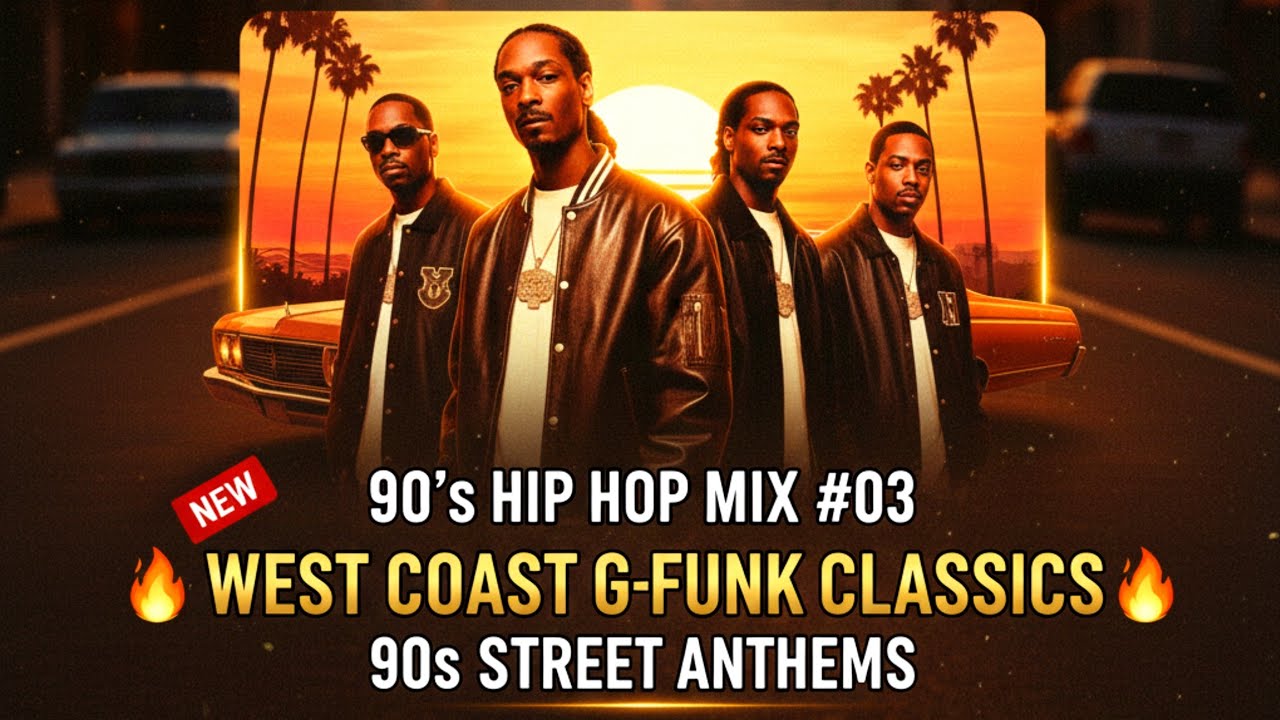 🔥 Revisit the Golden Era! 90's Hip Hop Mix #01 | West Coast G-Funk Classic | 90s Street Anthems