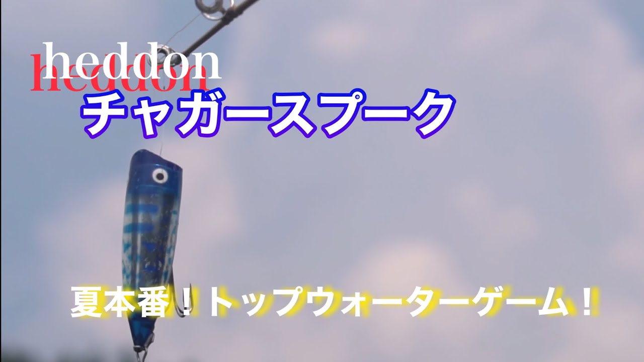 チャガースプーク/ヘドン/トップウォーター