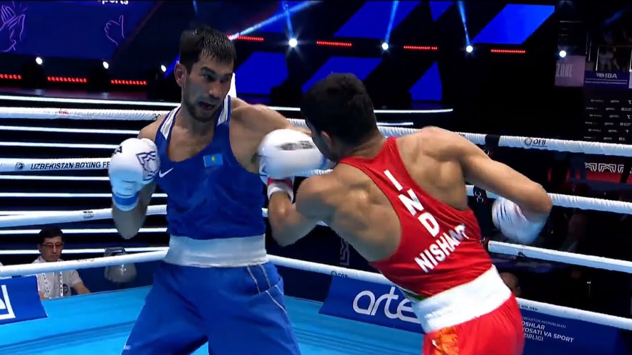 SF (71KG) DEV NISHANT (IND) vs SHYMBERGENOV ASLANBEK (KAZ) | IBA World Boxing Championships 2023