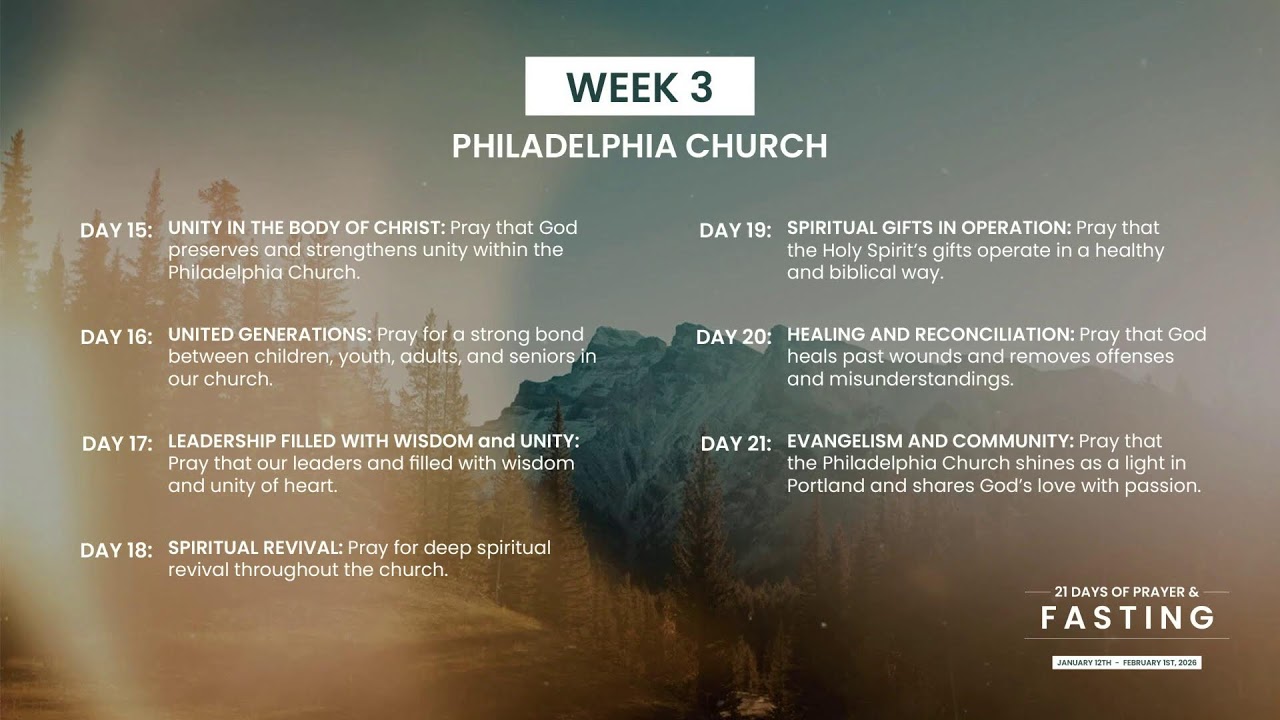 Praying & Fasting: Day 9 - HEALING, UNITY, AND LOVE
