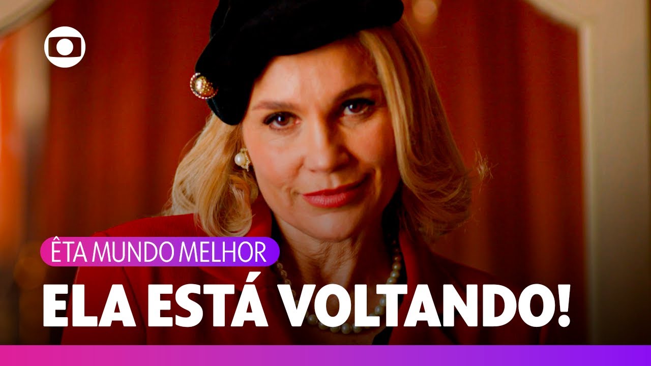 Fl&aacute;via Alessandra &eacute; Sandra em &Ecirc;ta Mundo Melhor e ela est&aacute; voltando com tudo! | TV Globo