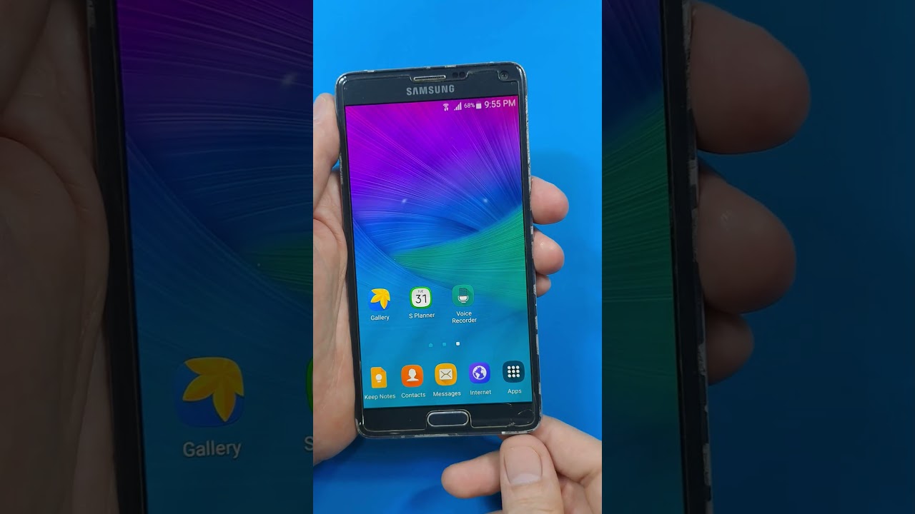 KING Galaxy Note 4 #samsung #смартфон #старый #золотой #galaxy #2014 #spen #настройки #советы #лу...