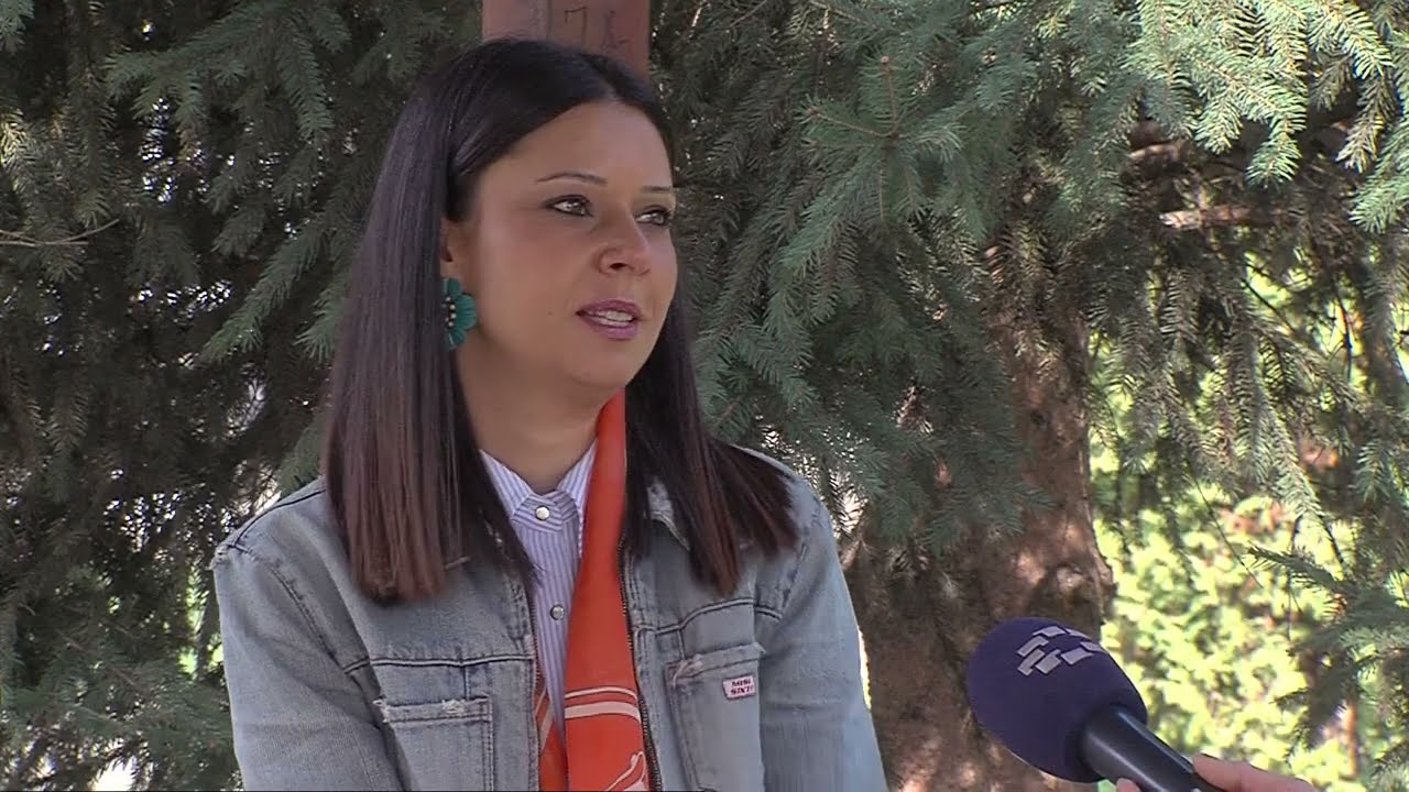 Катерина Трајковска - изработка на мозаици од плочки